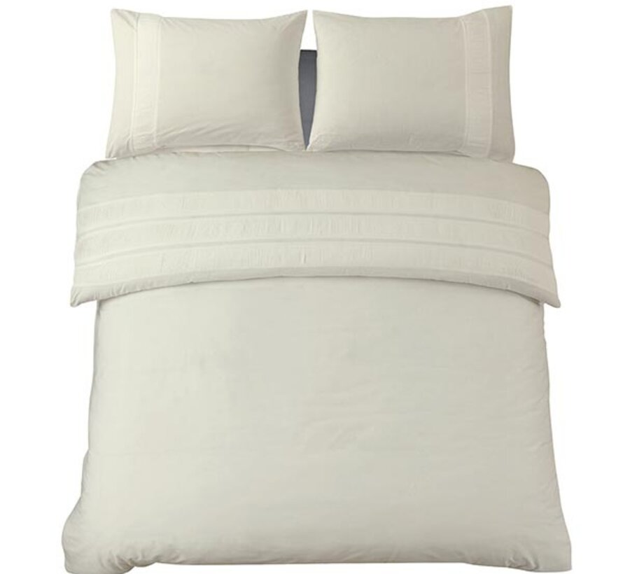 Bali - Creme Dekbedovertrek