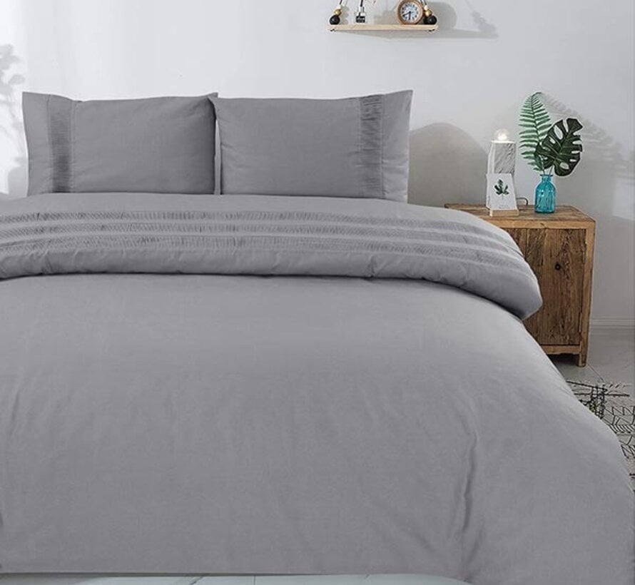 Bali - Grijs Dekbedovertrek