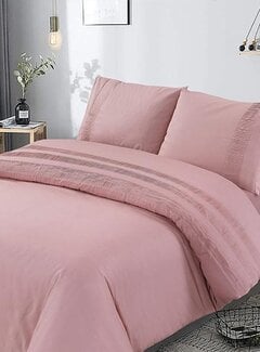 Dreamhouse Classics Bali - Roze Katoen Dekbedovertrek