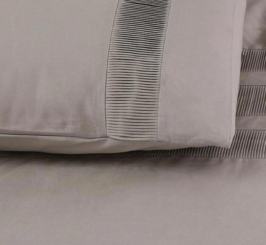 Bali - Taupe Dekbedovertrek