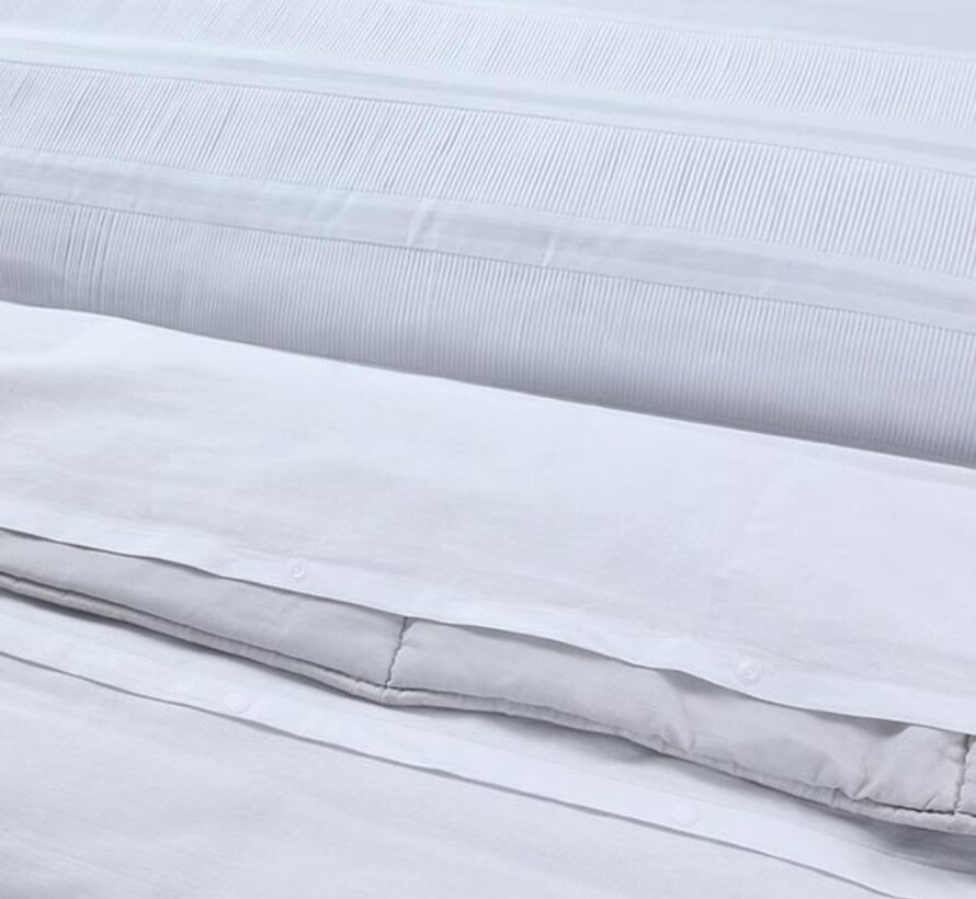 Bali - Wit Dekbedovertrek