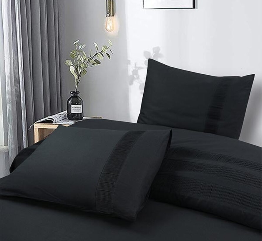 Bali - Zwart Dekbedovertrek