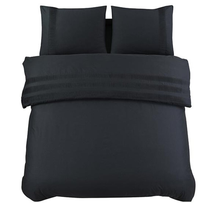 Bali - Zwart Dekbedovertrek