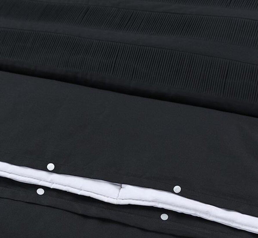 Bali - Zwart Dekbedovertrek