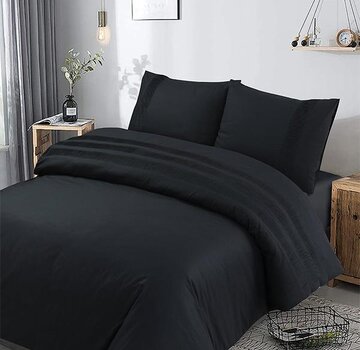 Dreamhouse Classics Bali - Zwart Dekbedovertrek