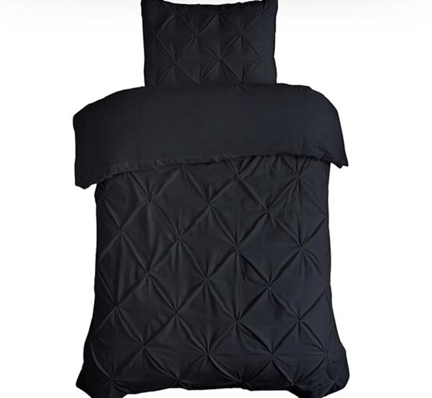 Salvador - Zwart Dekbedovertrek