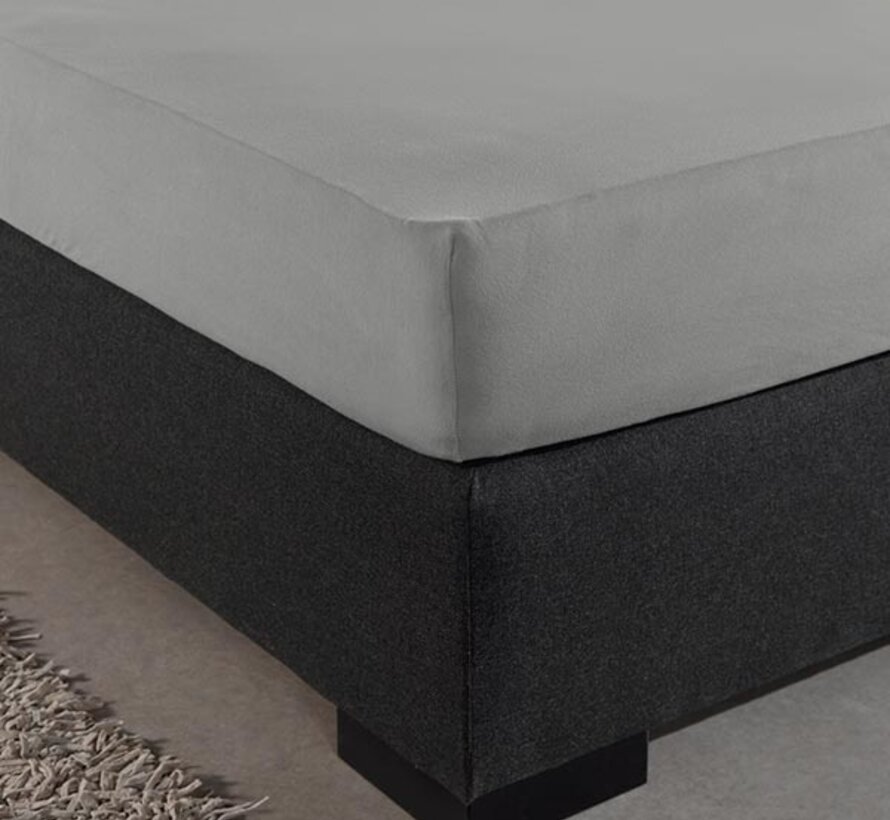 Hoeslaken Dubbel Jersey - Extra Hoog - Grijs