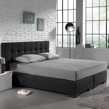 Dreamhouse Hoeslaken Enkel Jersey - Stretch - Grijs