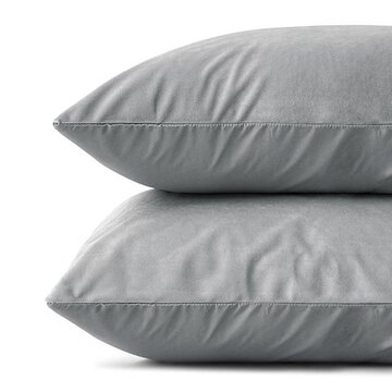 Dreamhouse 2-Pack: Kussenslopen - Velvet - Grijs