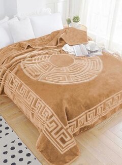 Sleeptime Deken - Embossed Zeta - Creme