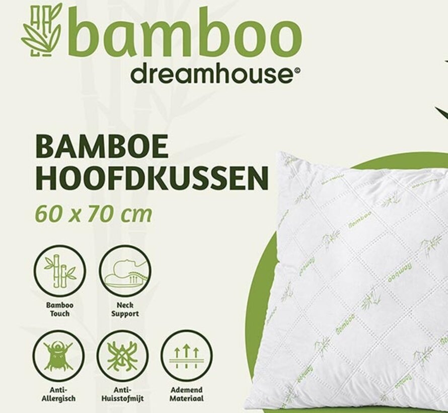 Hoofdkussen - Bamboe