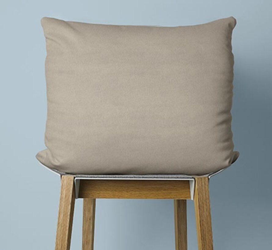 2-Pack: Kussenslopen - Flanel - Taupe