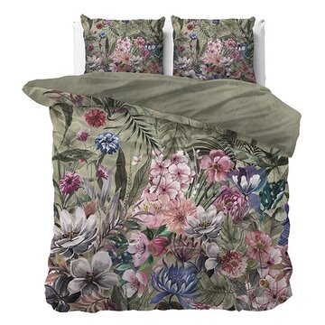 Dreamhouse Nature Aurelie - Groen Dekbedovertrek