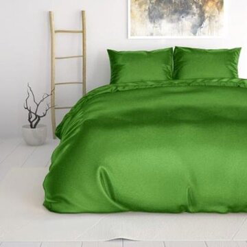 Sleeptime Beauty Skin Care - Groen Dekbedovertrek