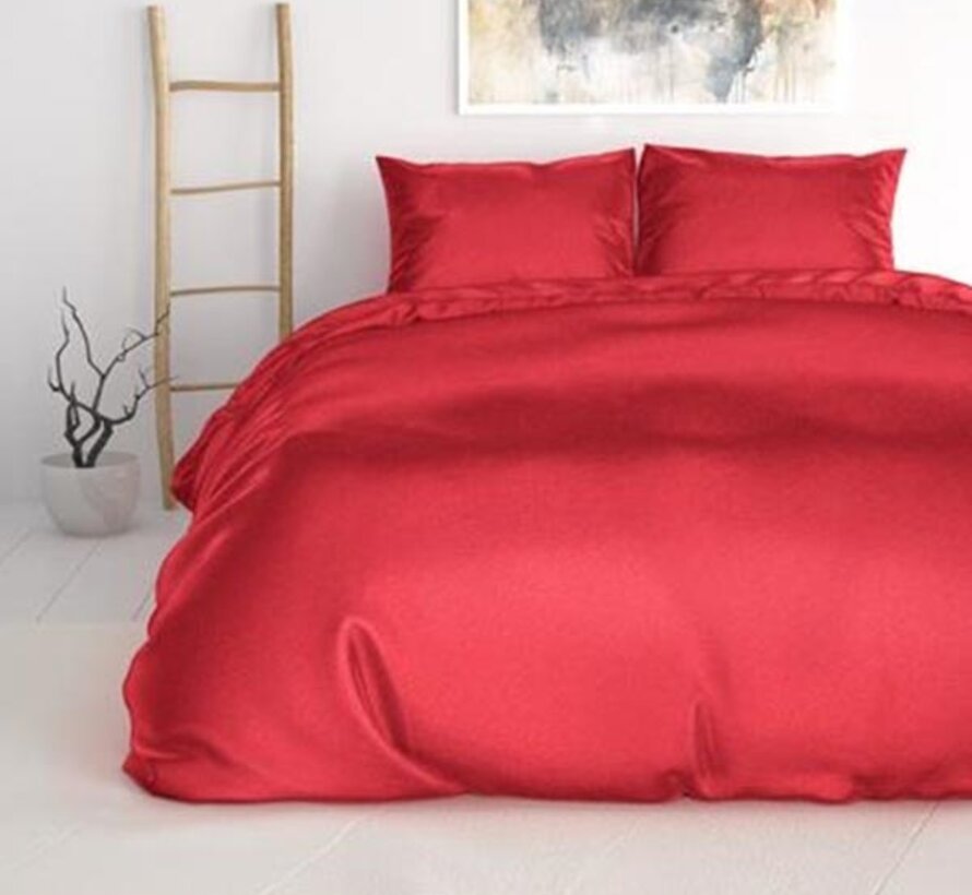 Beauty Skin Care - Rood Dekbedovertrek
