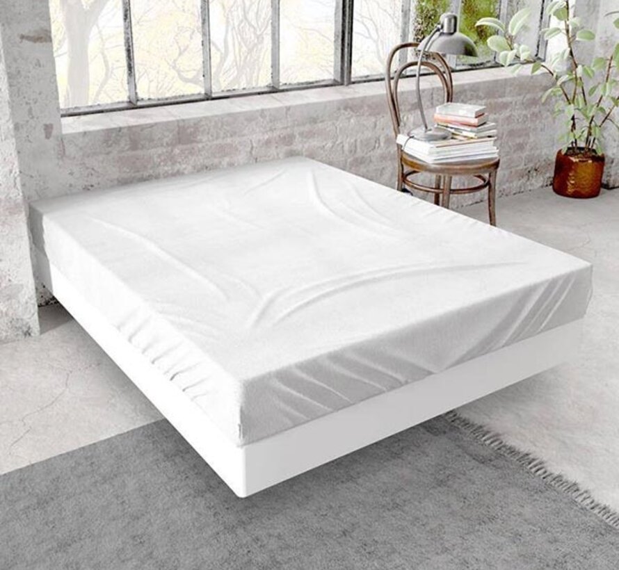 Hoeslaken Flanel - Premium - Wit