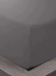 Beau Maison Hoeslaken - Katoen - Antraciet