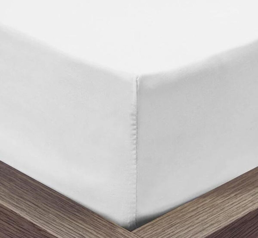 Hoeslaken - Katoen - Wit