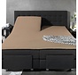 Splittopper Hoeslaken Katoen - Taupe