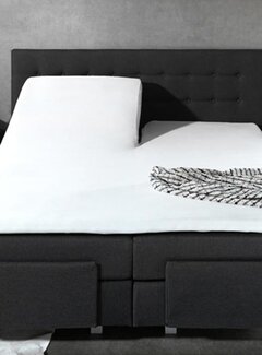Dreamhouse Splittopper Hoeslaken Katoen - Wit