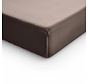 Topper Hoeslaken Katoen-Satijn - Verkoelend - Taupe