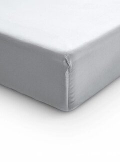 Primaviera Deluxe Topper Hoeslaken Katoen-Satijn - Verkoelend - Wit