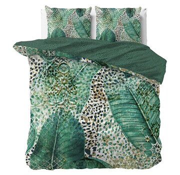 Dreamhouse Satin Morena - Groen Dekbedovertrek