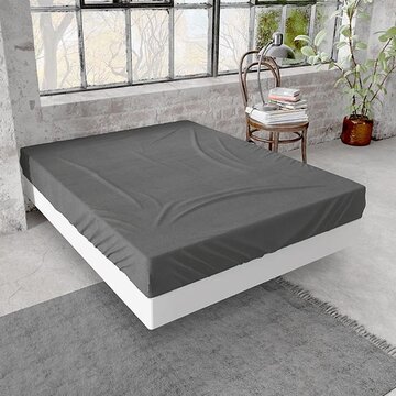 Dreamhouse Hoeslaken Flanel - Premium - Antraciet