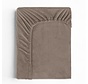 Hoeslaken Velvet - Taupe
