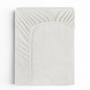 Sleeptime Hoeslaken Velvet - Creme