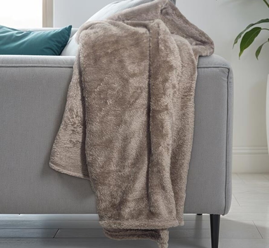 Plaid - Teddy - Diep Taupe
