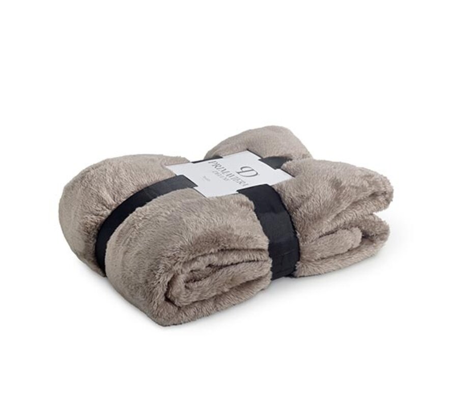 Plaid - Teddy - Diep Taupe