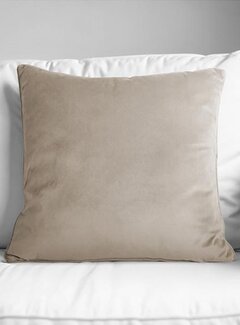 Primaviera Deluxe Sierkussen - Velvet - Taupe