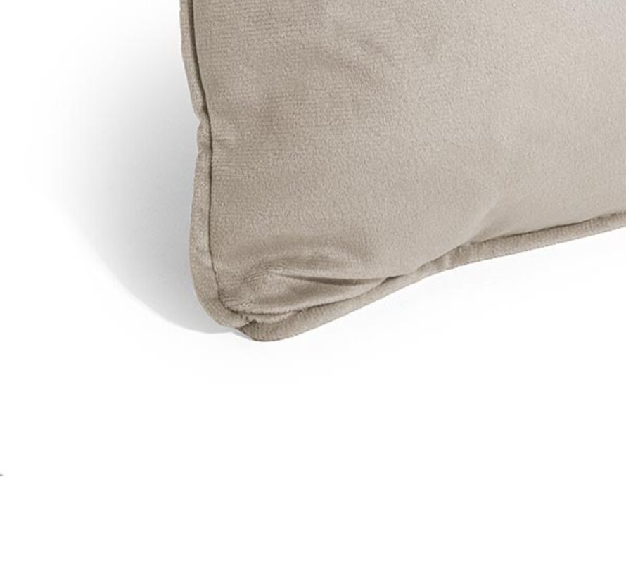 Sierkussen - Velvet - Taupe