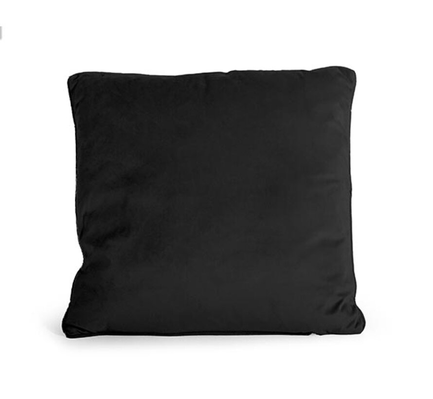 Sierkussen - Velvet - Zwart