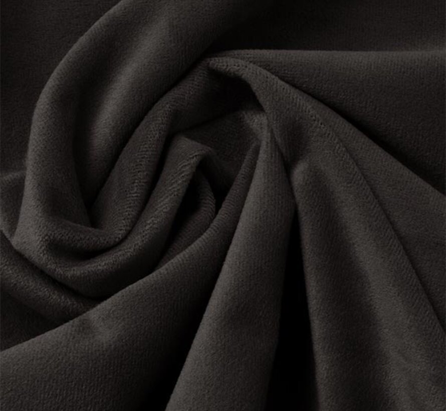 Velvet Ruffles - Zwart Dekbedovertrek