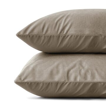 Dreamhouse 2-Pack: Kussenslopen - Velvet - Taupe