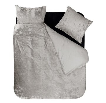 Sleeptime Crystal Velvet - Zand Dekbedovertrek