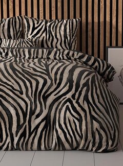 Sleeptime Essentials Zebra icon - Zwart/Wit Dekbedovertrek