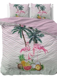 Sleeptime Essentials Fresh Air - Roze/Multi Dekbedovertrek