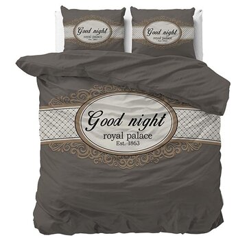 Sleeptime Essentials Royal Palace - Taupe Dekbedovertrek
