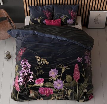 Sleeptime Essentials Feline - Zwart/Multi Dekbedovertrek