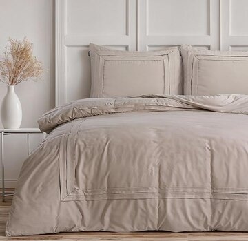 Sleeptime Fresh Tailored - Taupe Dekbedovertrek