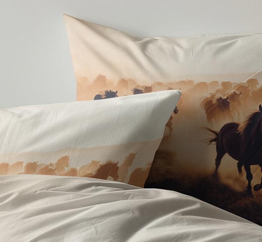 Terra Plains Horses - Multi Dekbedovertrek