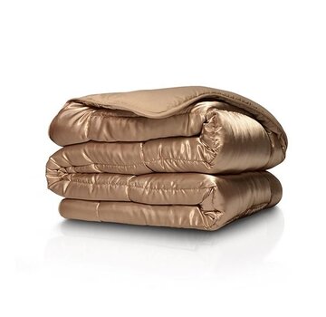 Zydante Dekbed Zonder Overtrek - Taupe Satin