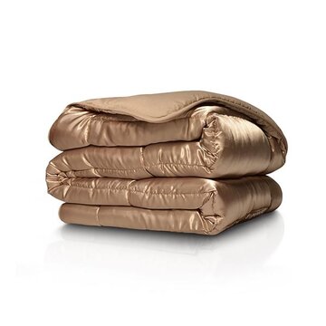 Zydante Dekbed Zonder Overtrek - Taupe Satin