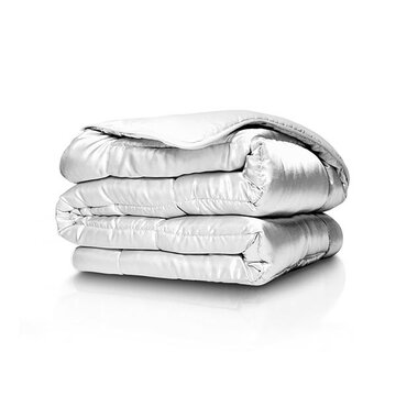 Zydante Dekbed Zonder Overtrek - Sneeuwwit Satin