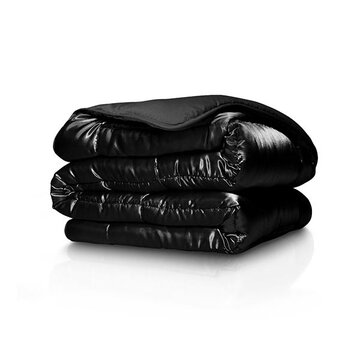 Zydante Dekbed Zonder Overtrek - Zwart Satin