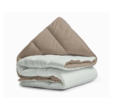 Sleeptime Dekbed Zonder Overtrek - Foggy/Teak All-in One Lazy