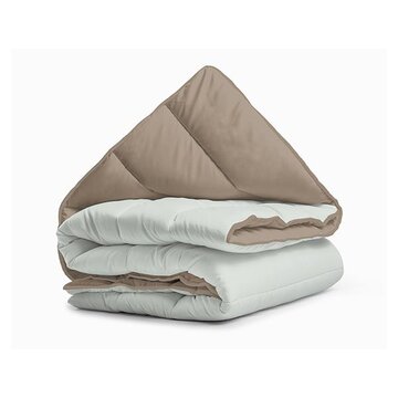Sleeptime Dekbed Zonder Overtrek - Foggy/Teak All-in One Lazy